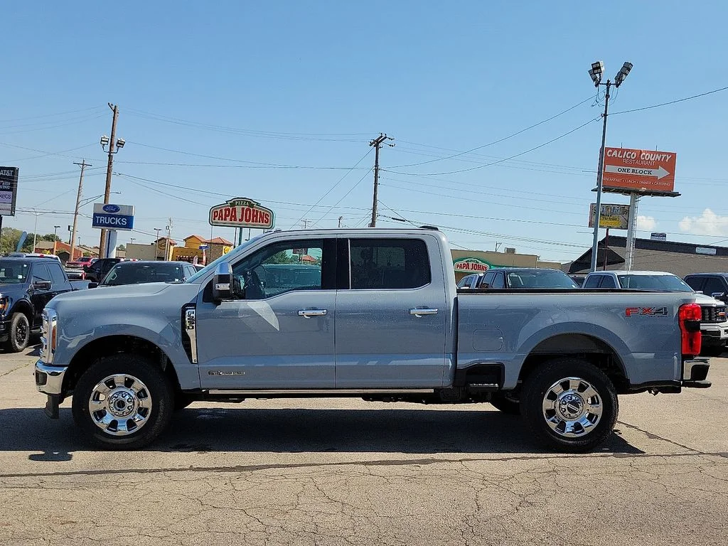 New 2026 Glacier Gray Metallic Tri-Coat Ford F-250® Lariat® image 3