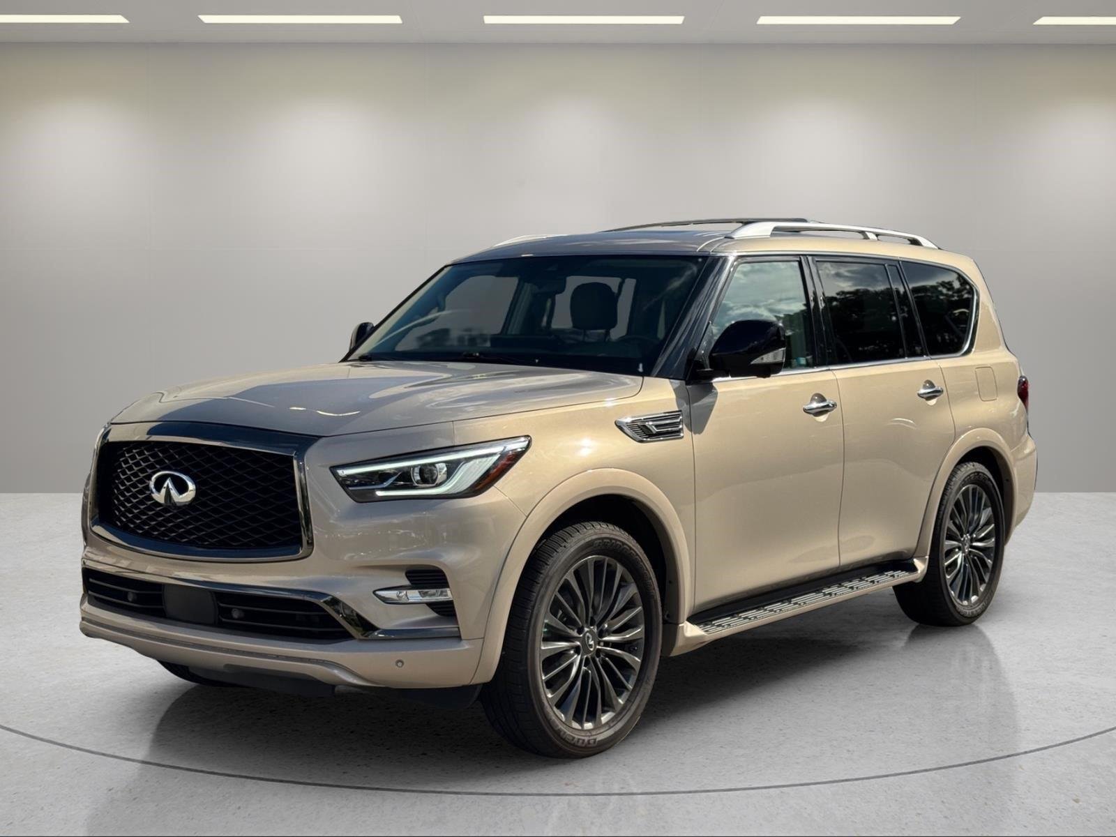 Used 2022 Champagne Quartz INFINITI PREMIUM SELECT image 1