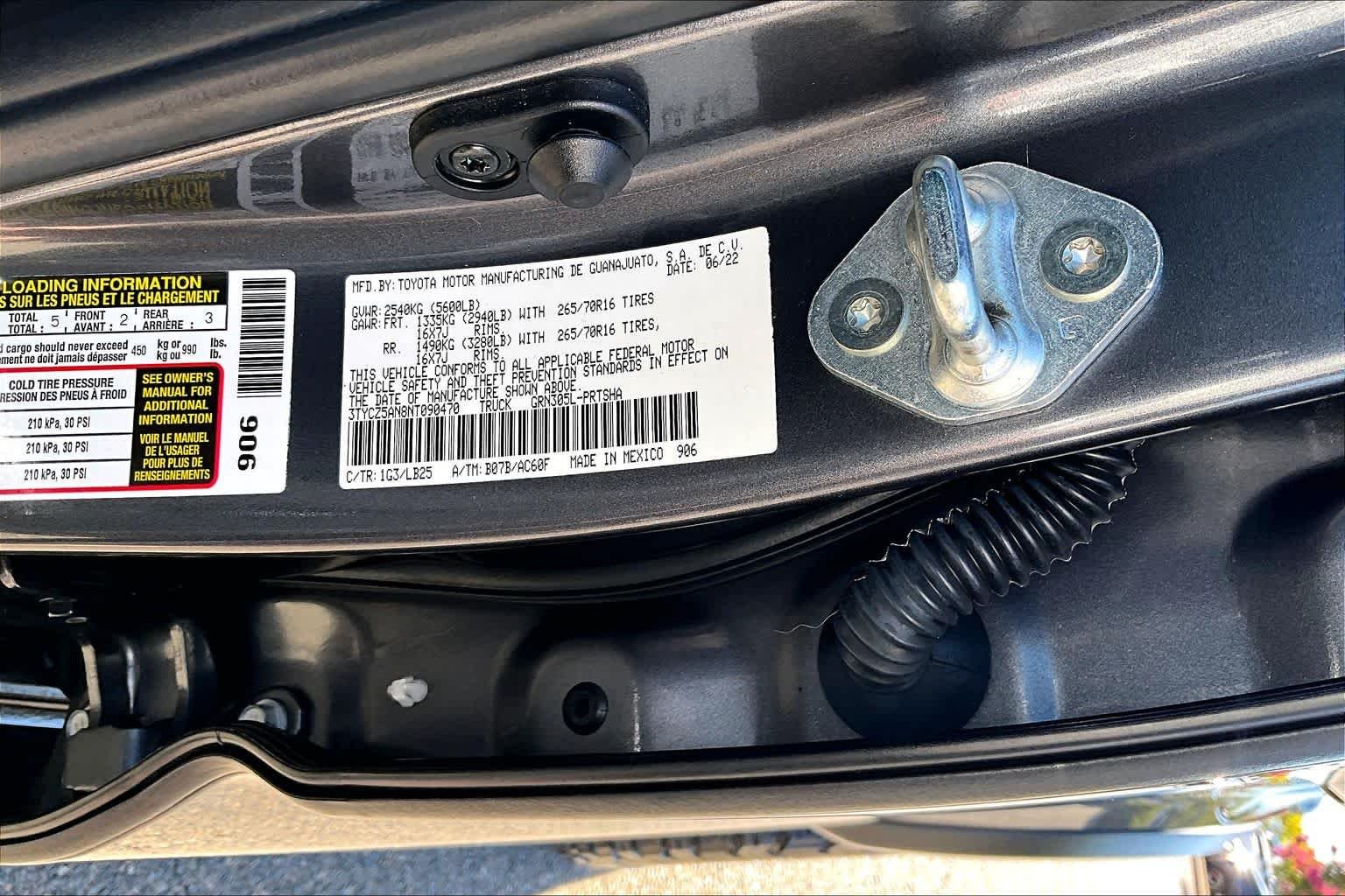 Certified Used 2022 Magnetic Gray Metallic Toyota TRD Pro image 36