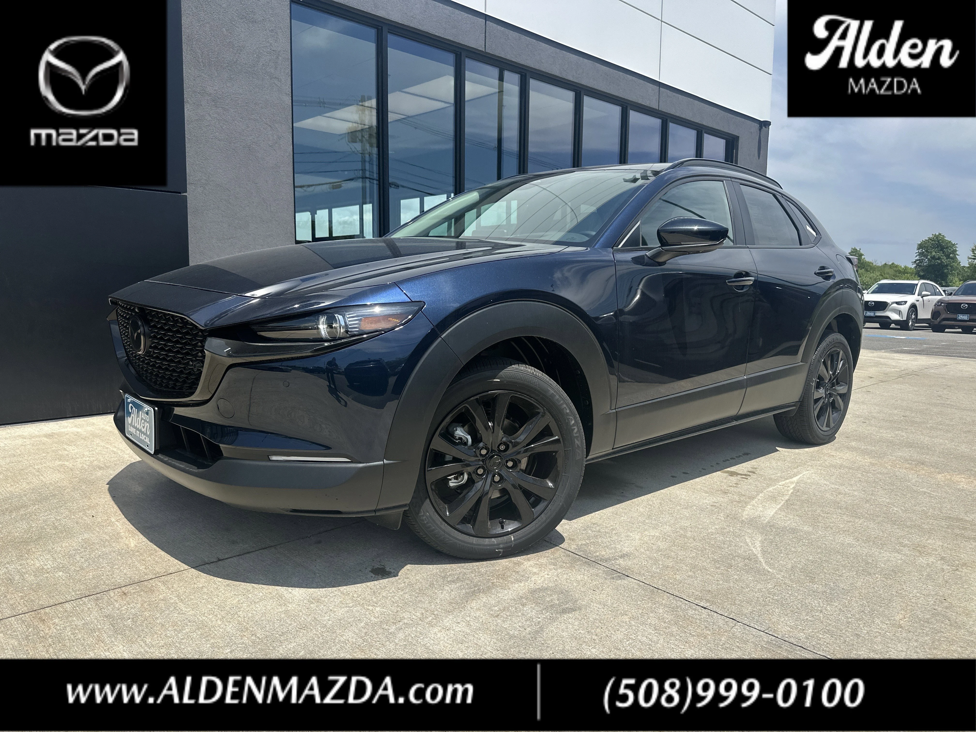 New 2026 Deep Crystal Blue Mica Mazda 2.5 Turbo Aire Edition AWD image 1