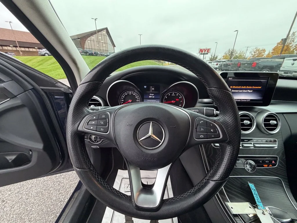 Used 2017 Blue Mercedes-Benz C 300 image 28