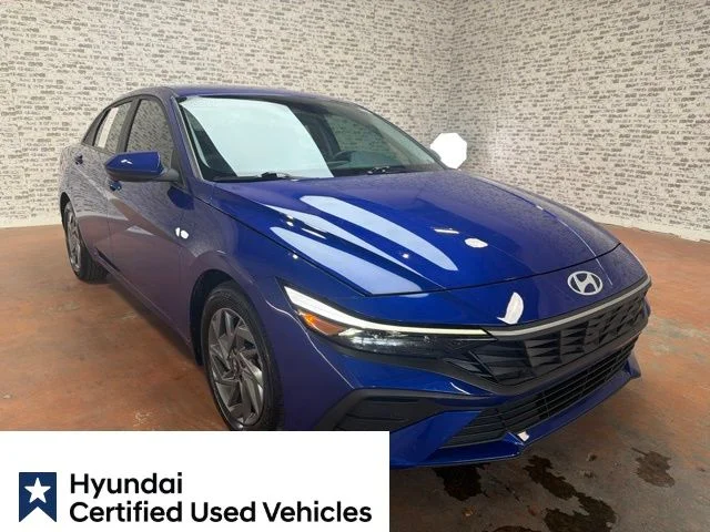 Certified Used 2024 Intense Blue Hyundai SEL image 12
