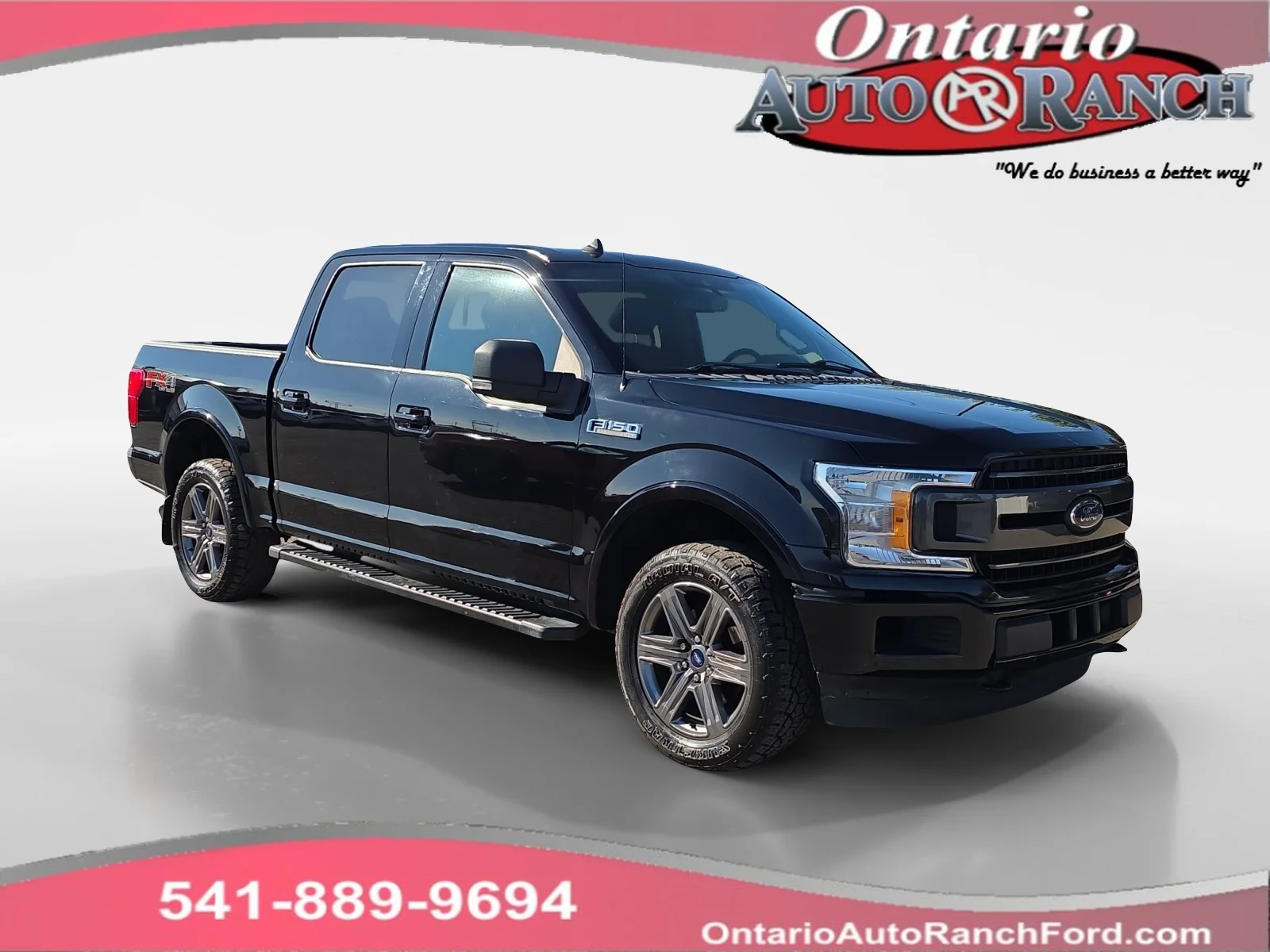 Used 2020 Agate Black Ford XLT image 1