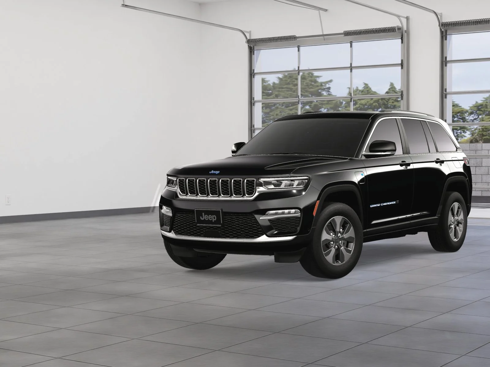 New 2024 Diamond Black Crystal Pearlcoat Jeep 4xe image 30