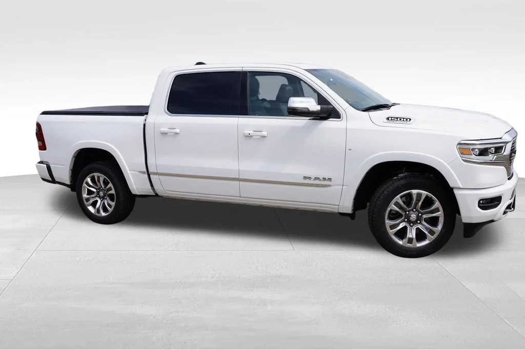 Used 2024 Bright White Clearcoat Ram Limited image 3