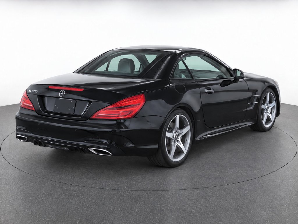 Used 2017 Black Mercedes-Benz SL 550 image 4