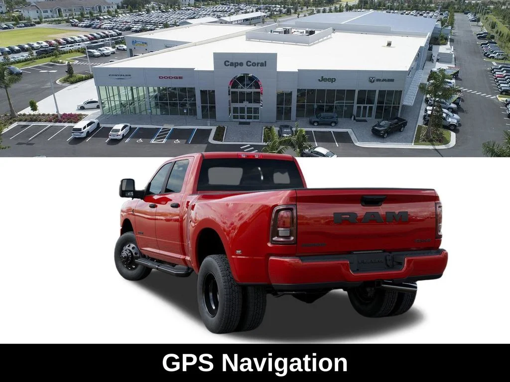New 2026 Flame Red Clear-Coat Exterior Paint RAM Big Horn image 3