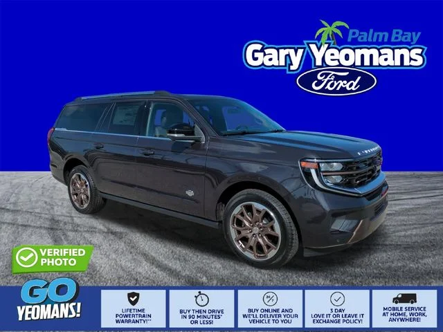 New 2026 Dark Matter Gray Metallic Ford MAX King Ranch® image 1