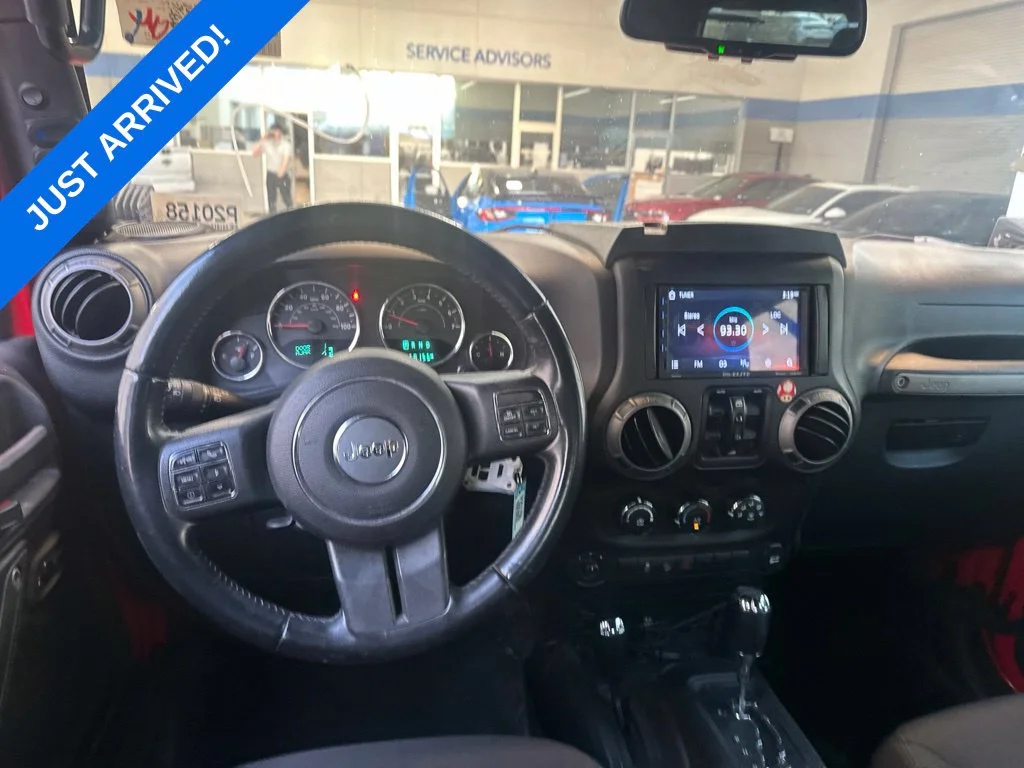 Used 2017 Red Clearcoat Jeep Unlimited Sport image 6