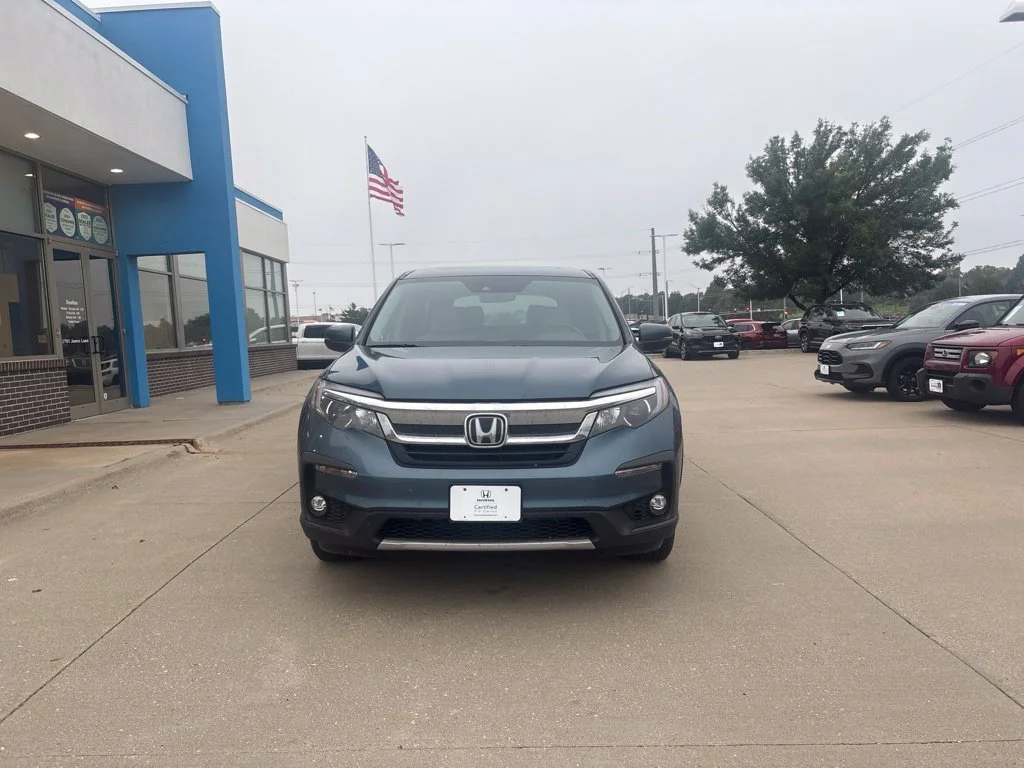 Used 2021 Blue Honda EX-L image 2