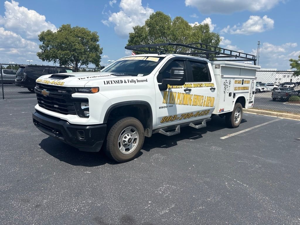 Used 2024 White Chevrolet Work Truck image 7