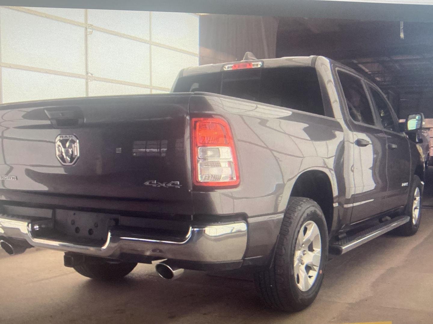 Used 2023 Granite Crystal Metallic Clearcoat Ram Big Horn image 2