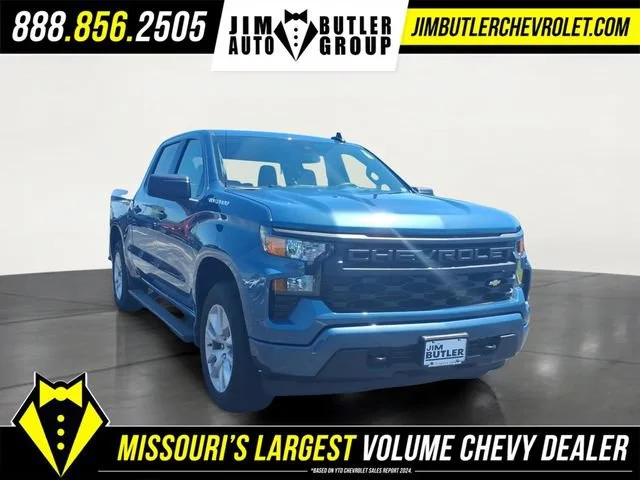 Used 2024 Lakeshore Blue Metallic Chevrolet Custom image 25