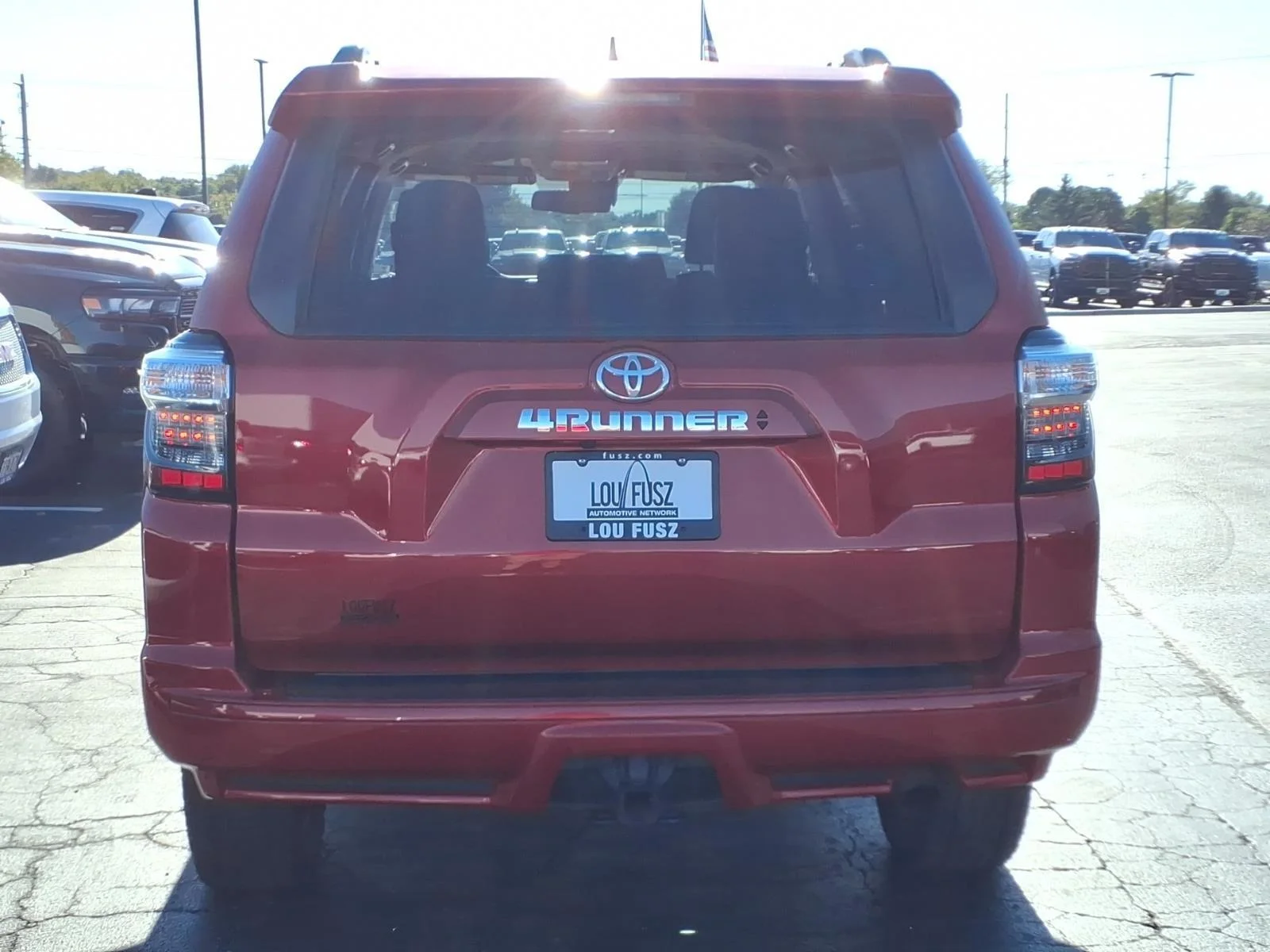 Used 2022 Barcelona Red Metallic Toyota TRD Sport image 29