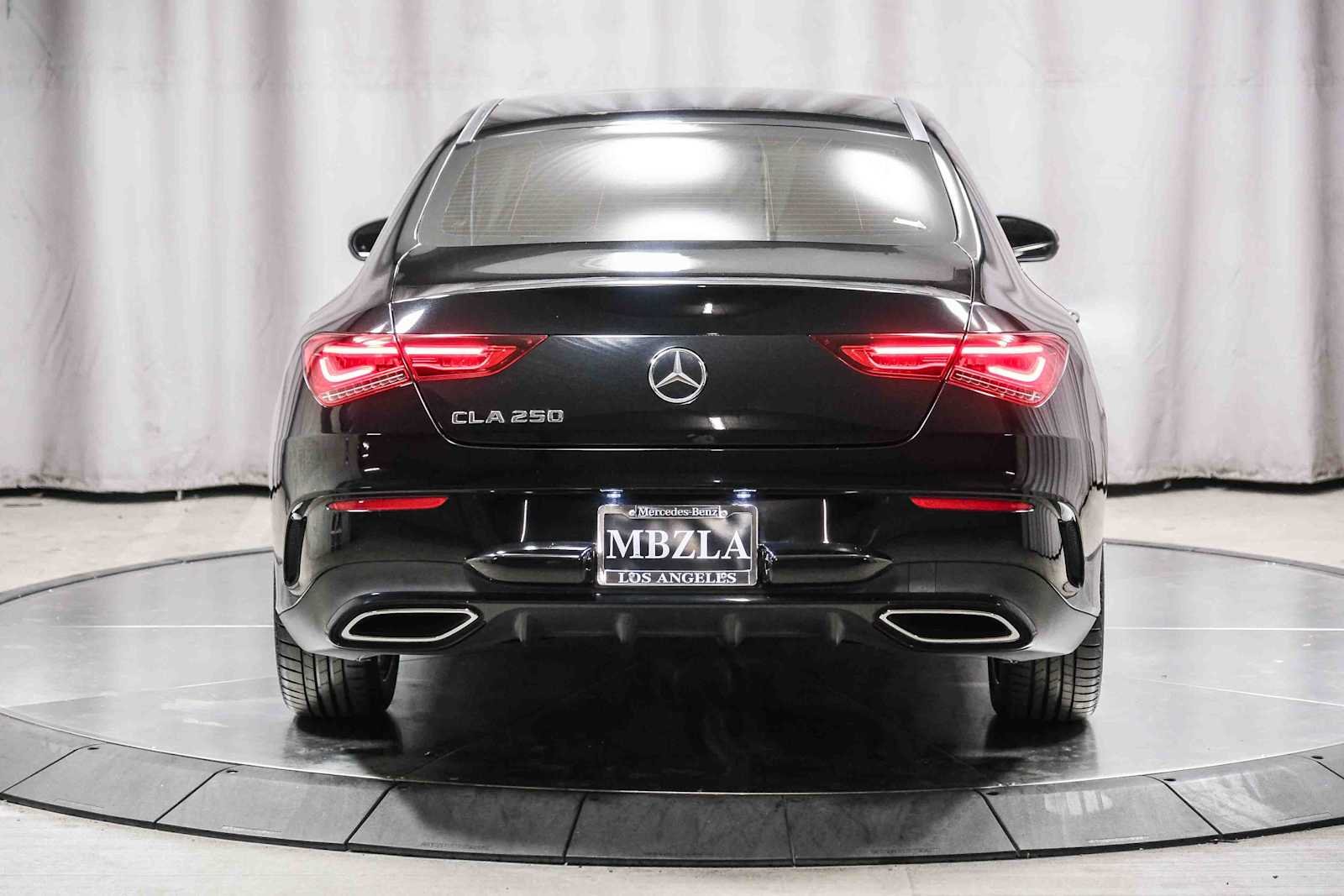 Certified Used 2023 Cosmos Black Metallic Mercedes-Benz CLA 250 image 3