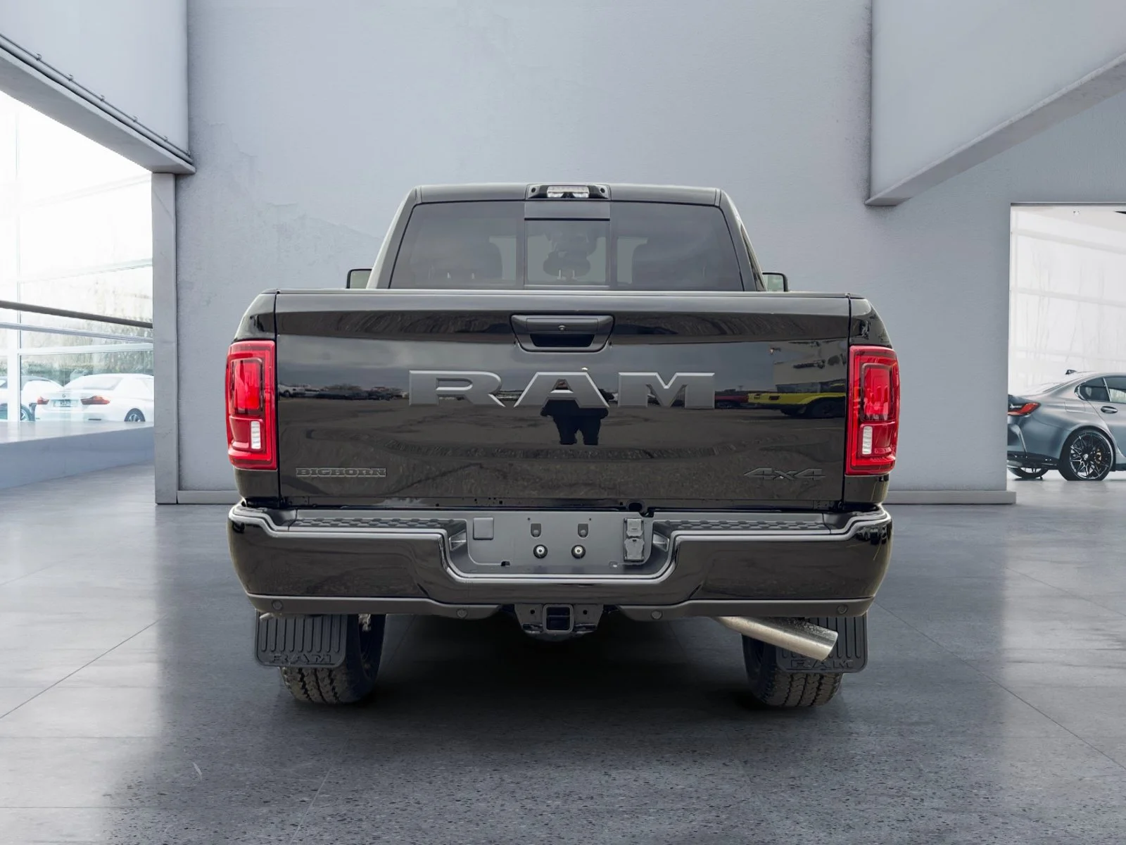 New 2027 Diamond Black Crystal Pearl Ram Big Horn image 4