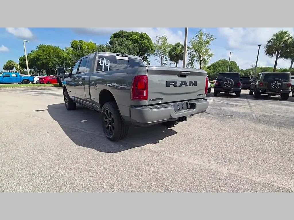 New 2026 Ceramic Gray Clear-Coat Exterior Paint RAM Laramie image 30