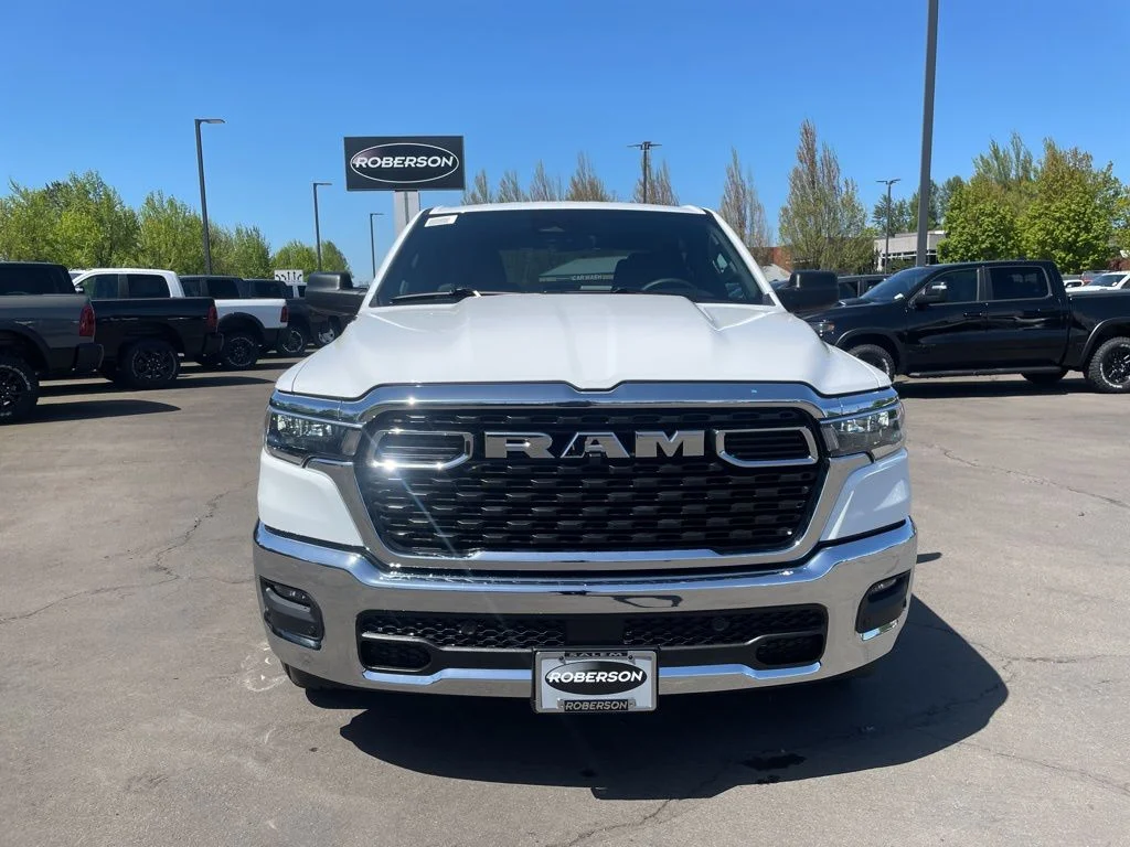 New 2026 Bright White Clear-Coat Exterior Paint RAM Big Horn/Lone Star image 9