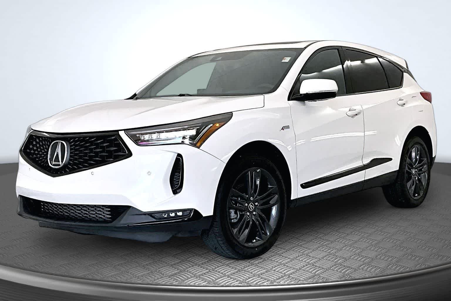 Used 2023 Platinum White Pearl Acura w/A-Spec Package image 1