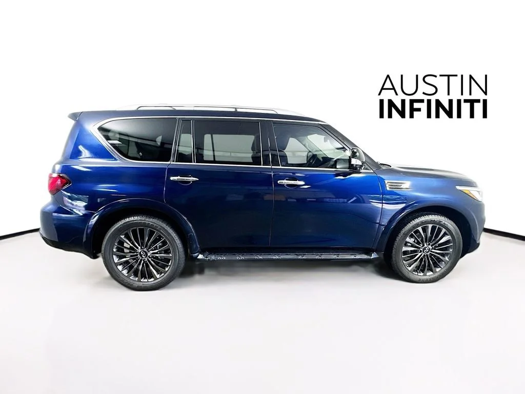 Certified Used 2021 Blue INFINITI Premium Select image 10