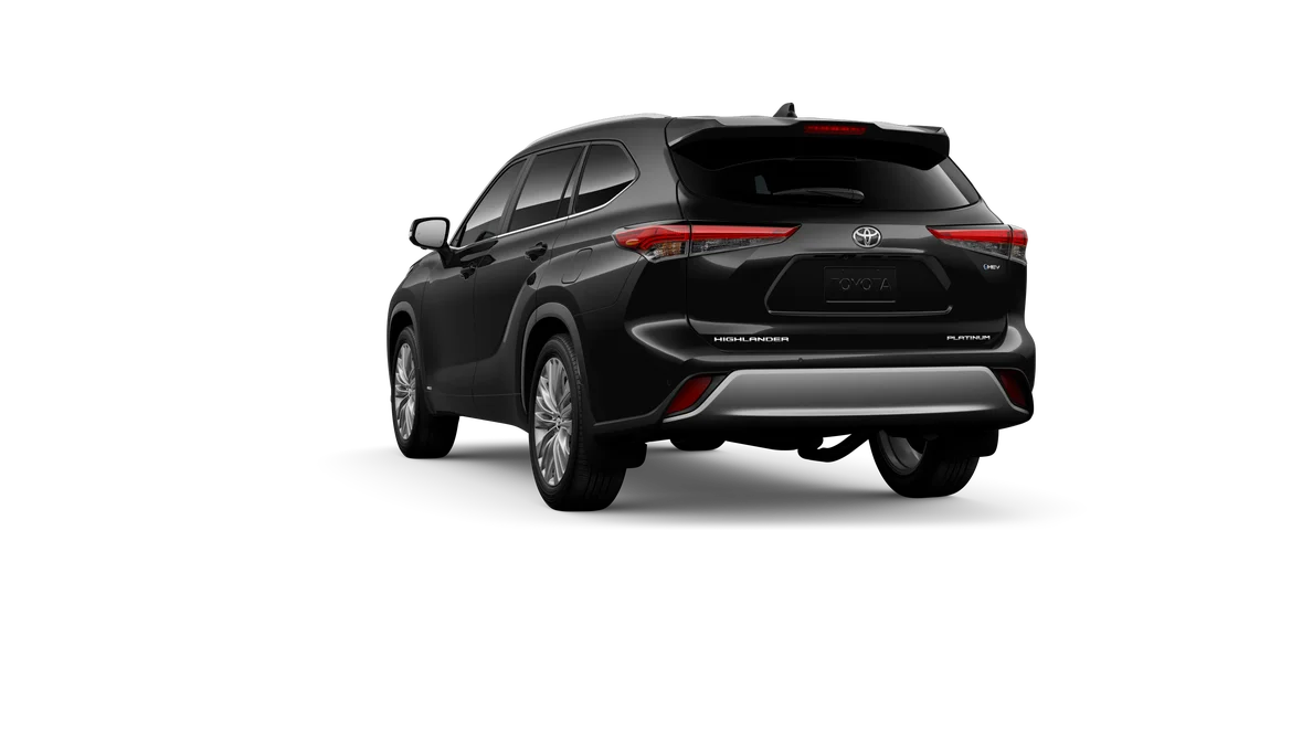 New 2026 Midnight Black Metallic Toyota Hybrid Platinum image 4