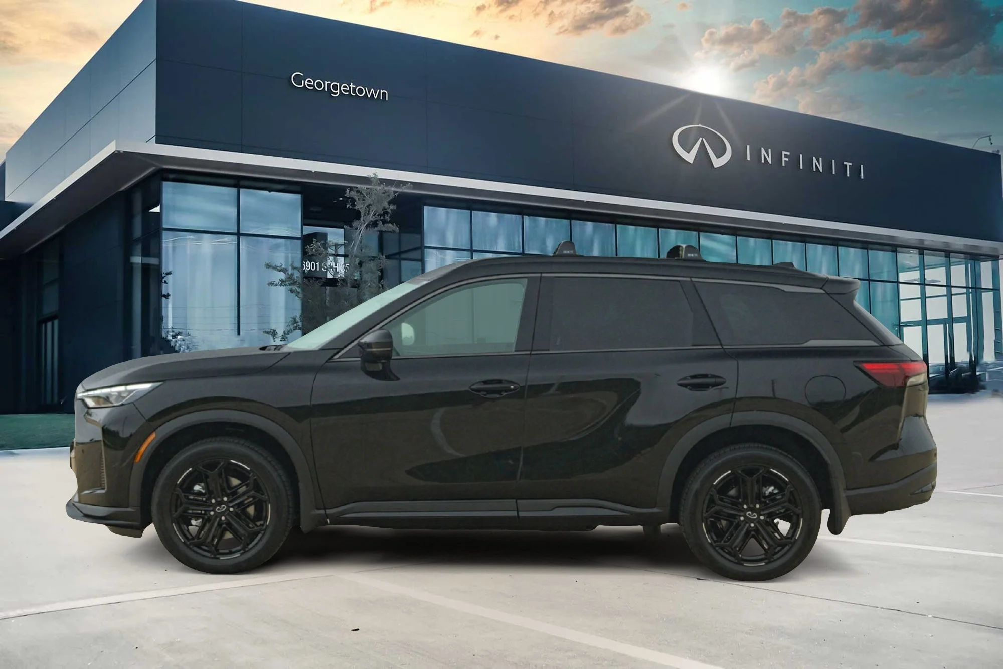 New 2027 MINERAL BLACK INFINITI Sport AWD image 6