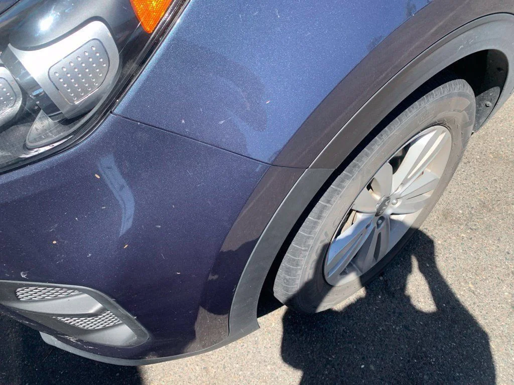 Used 2017 Blue Kia LX image 2