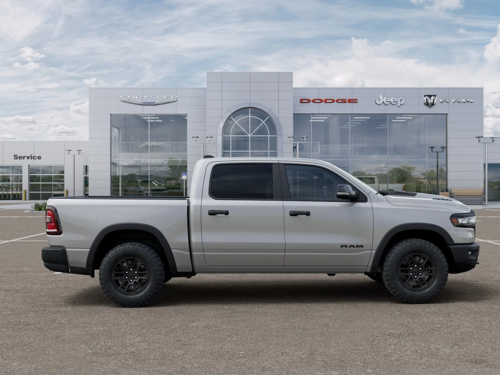 New 2026 Silver Zynith Exterior Paint RAM Rebel image 78