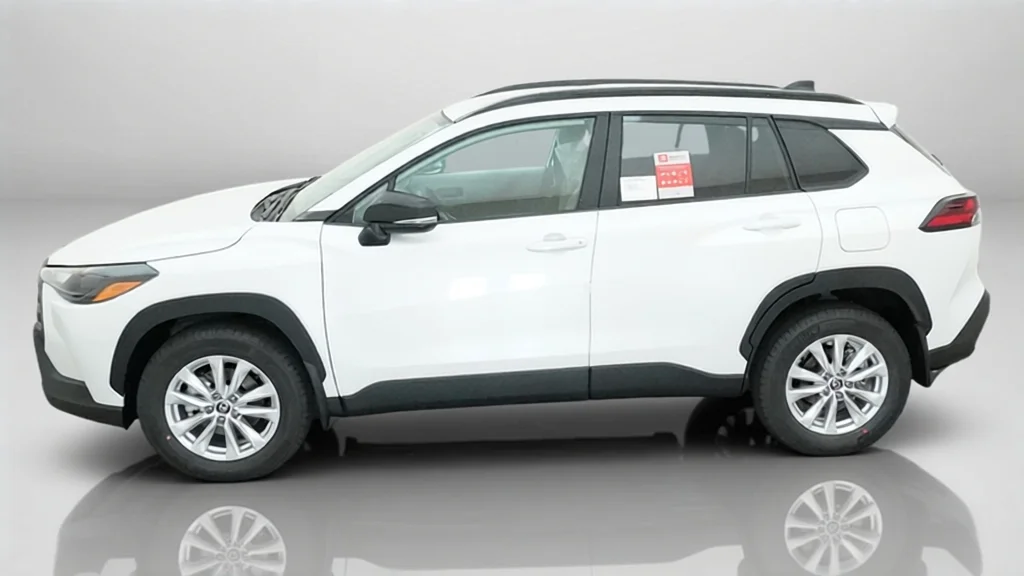New 2026 Wind Chill Pearl Toyota LE image 2
