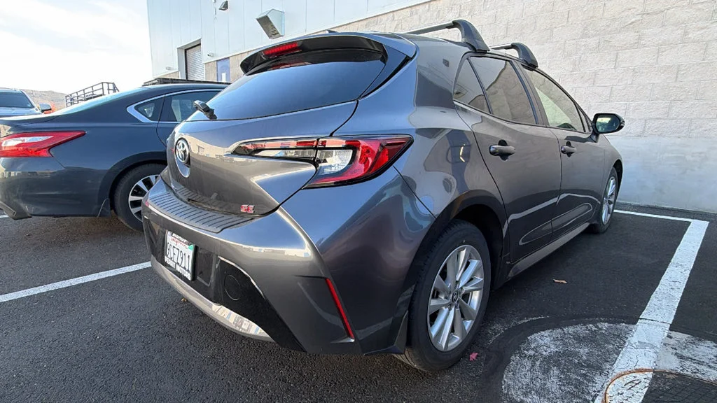 Used 2025 Magnetic Gray Metallic Toyota SE image 2