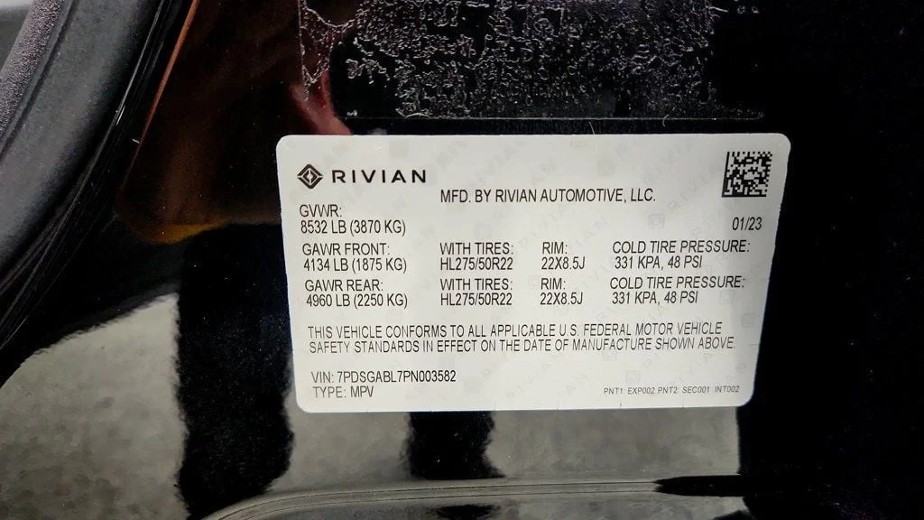 Used 2023 Midnight Rivian Launch Edition AWD image 21