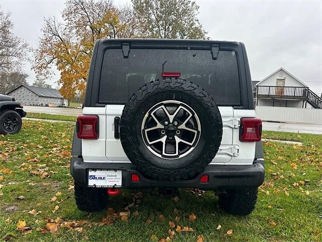 New 2026 Bright White Clearcoat Jeep Rubicon image 8