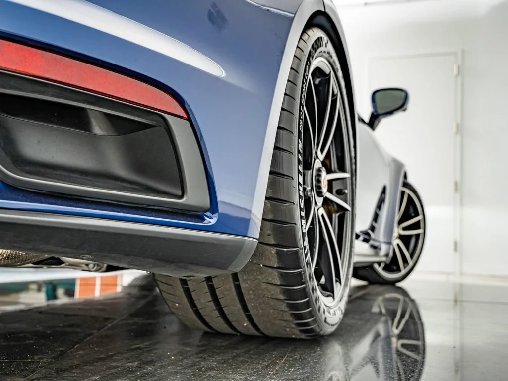 Certified Used 2021 Blue Porsche Turbo S image 64