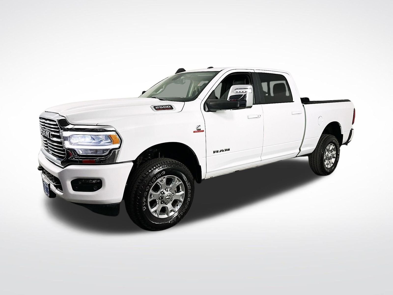 Used 2024 Bright White Clearcoat Ram Laramie image 4