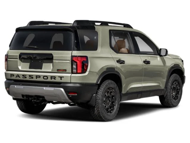 New 2026 Ash Green Metallic Honda TrailSport Elite Blackout image 2