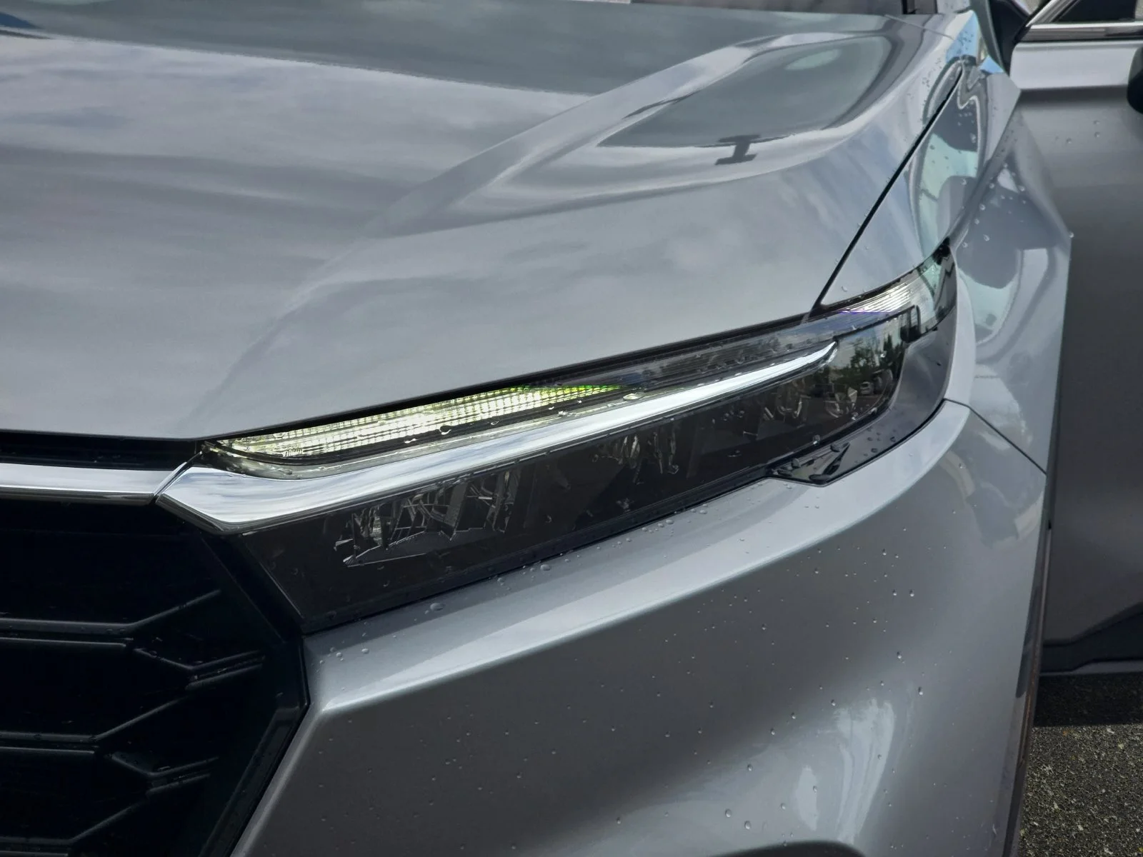 New 2026 Solar Silver Metallic Honda EX image 28