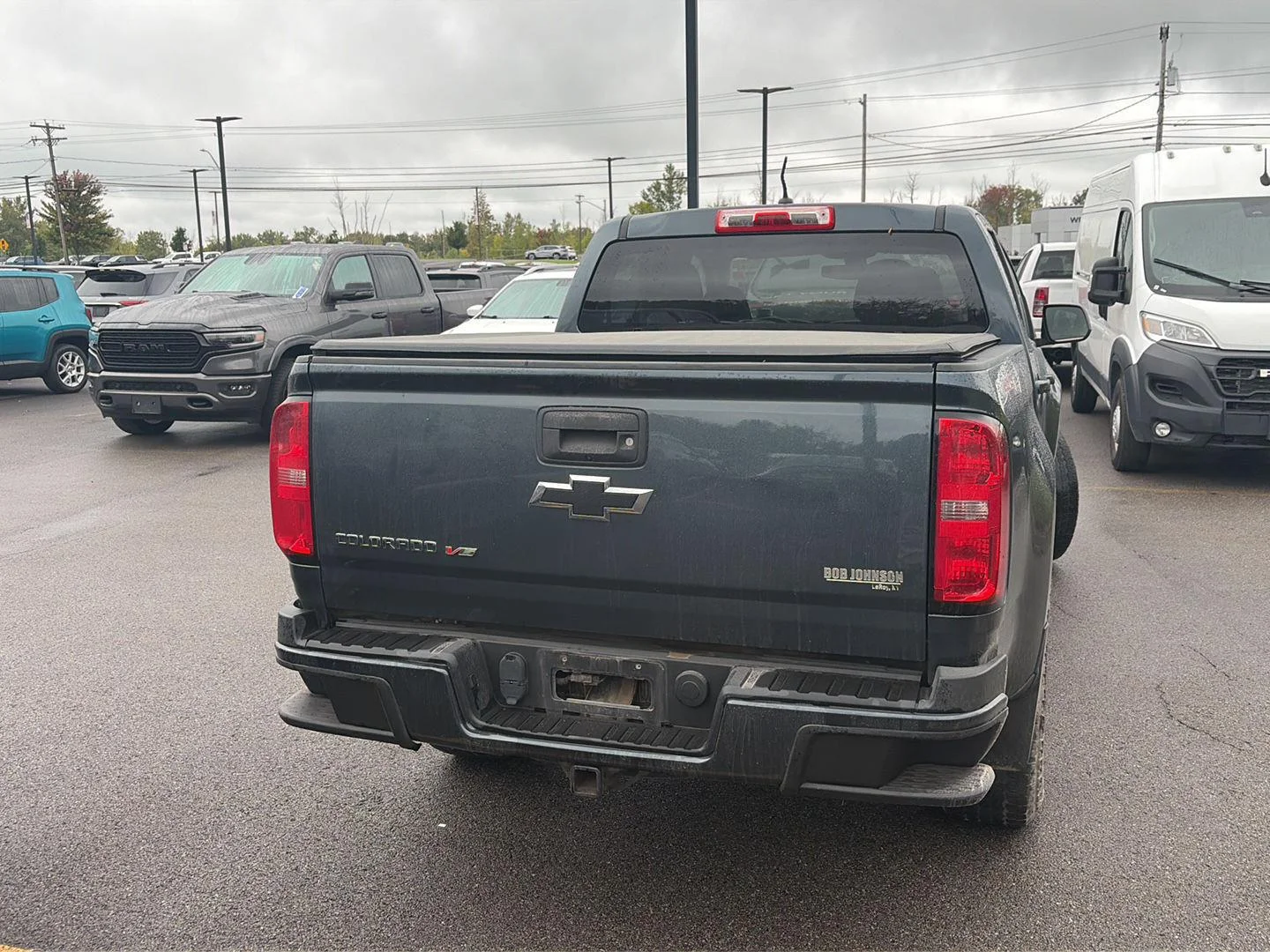 Used 2019 Shadow Gray Metallic Chevrolet 4WD Work Truck image 2
