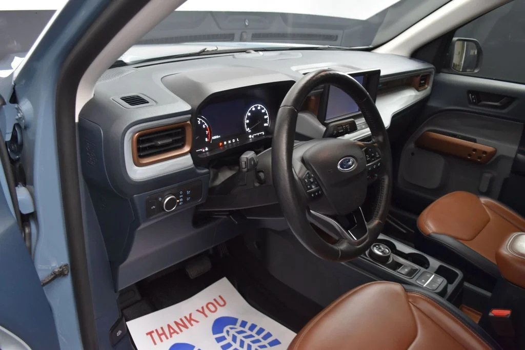 Used 2022 Blue Ford Lariat image 14