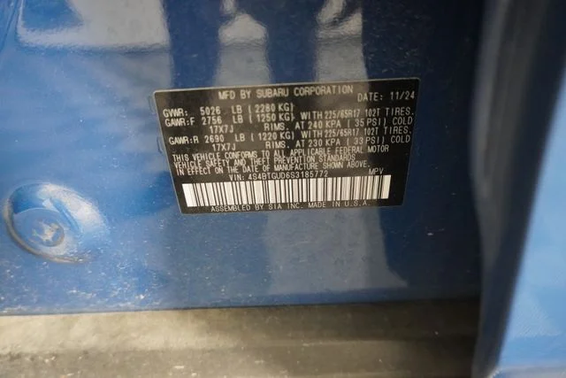 Certified Used 2025 Blue Subaru Wilderness image 22