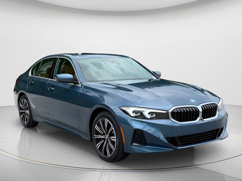 New 2026 Arctic Race Blue metallic BMW 330i image 3