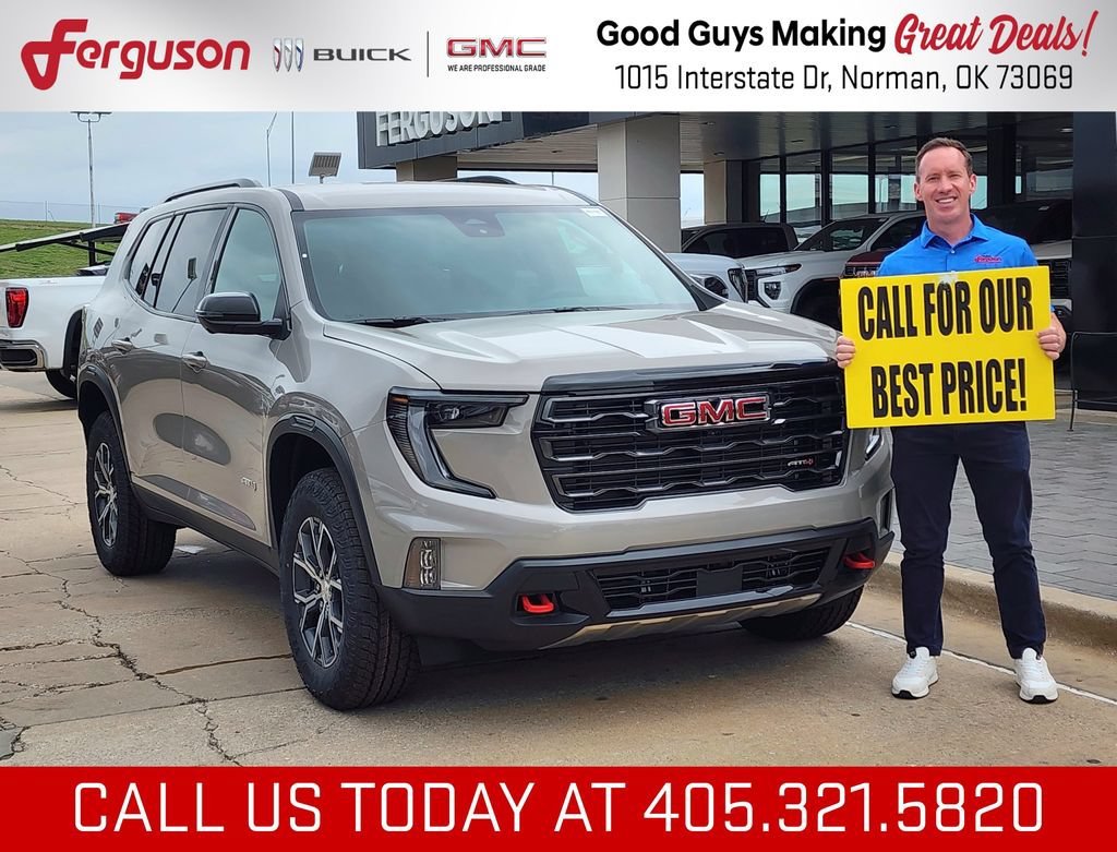 Riverstone Metallic 2026 GMC Acadia SUV / Crossover Four-Wheel Drive 8-Speed Automatic