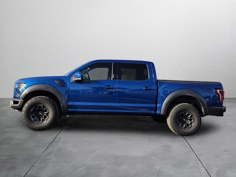 Used 2018 Lightning Blue FORD RAPTOR 4WD SUPERCREW 5.5