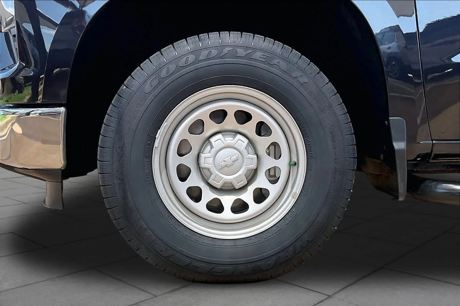 Used 2024 Dark Ash Metallic Chevrolet Work Truck image 11