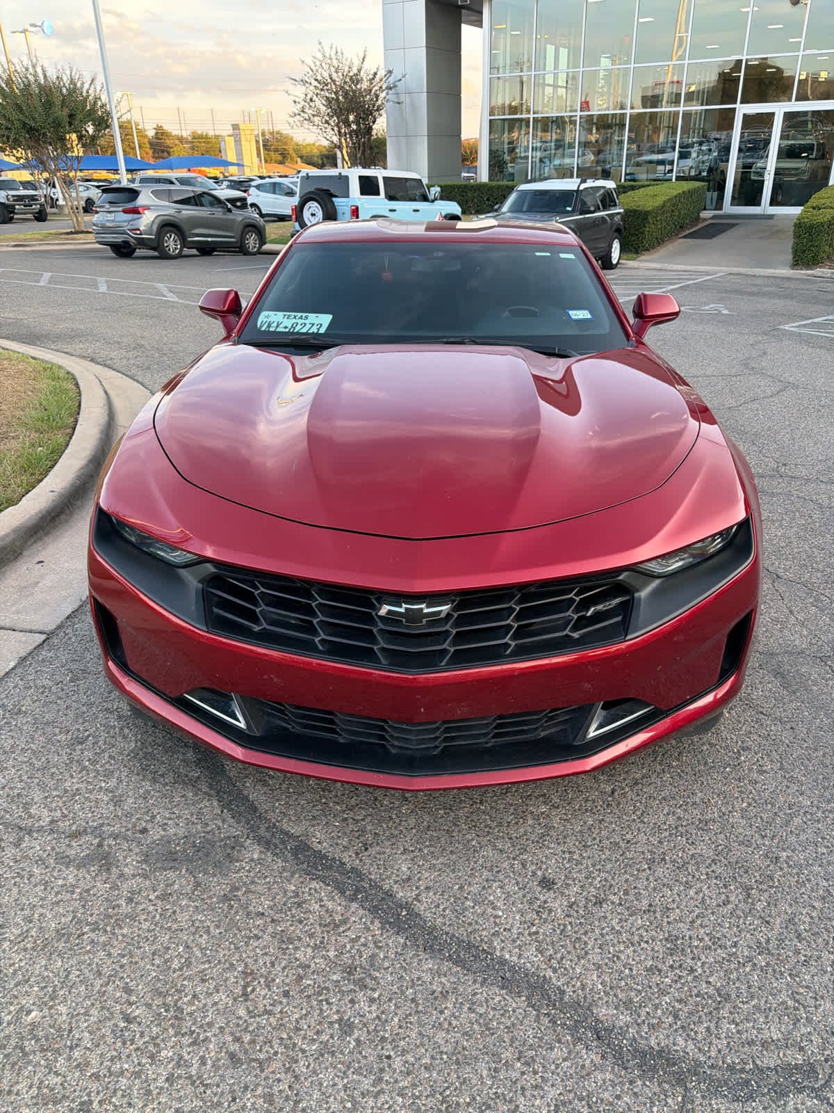 Used 2021 Wild Cherry Tintcoat Chevrolet 1LT image 3