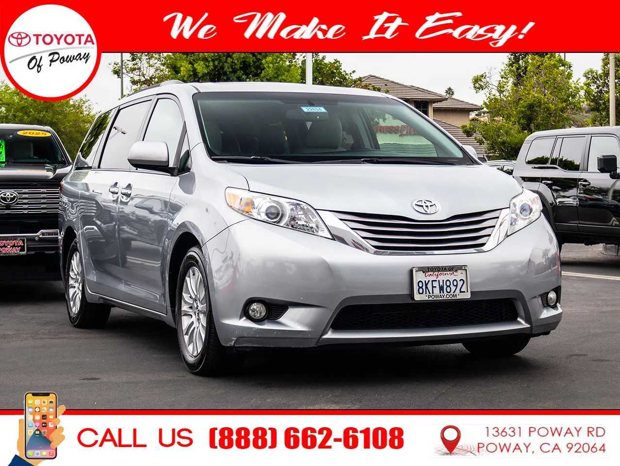 2015 Toyota Sienna XLE V6 7-Passenger Access Seat's photo