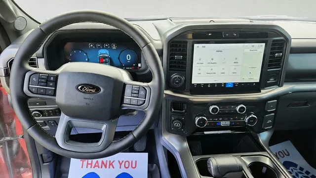 Certified Used 2025 Red Metallic Ford Lariat image 14