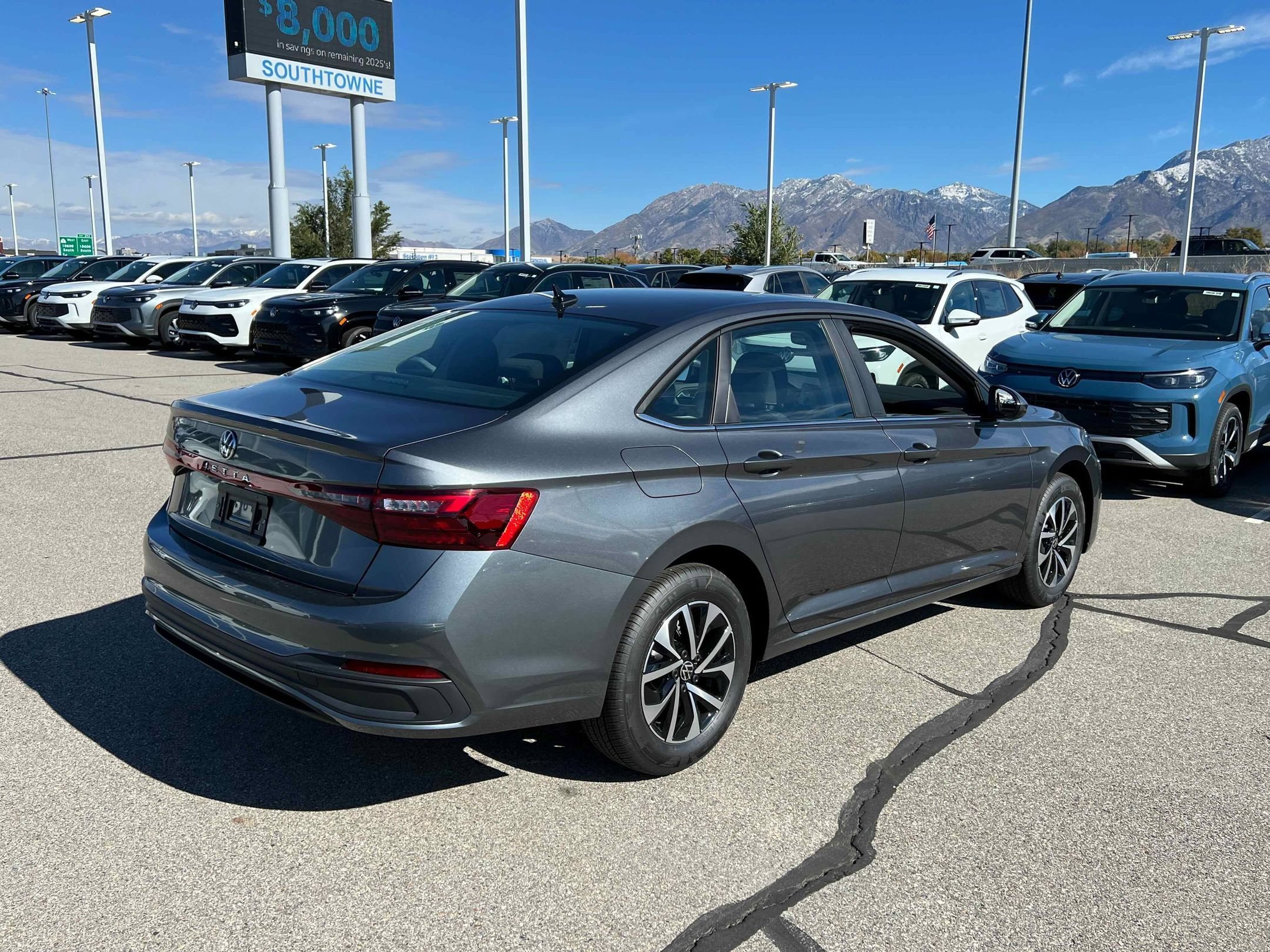 Used 2026 Platinum Gray Metallic Volkswagen S image 12