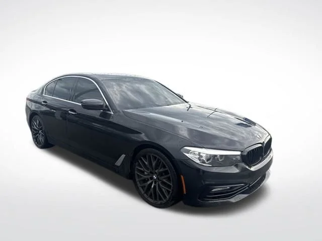 Used 2018 Black BMW 540i xDrive image 8