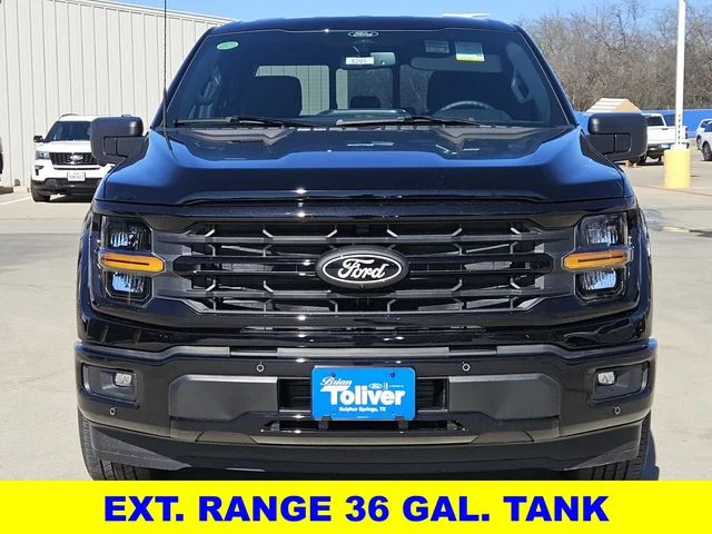 New 2026 Agate Black Metallic Ford XLT image 3