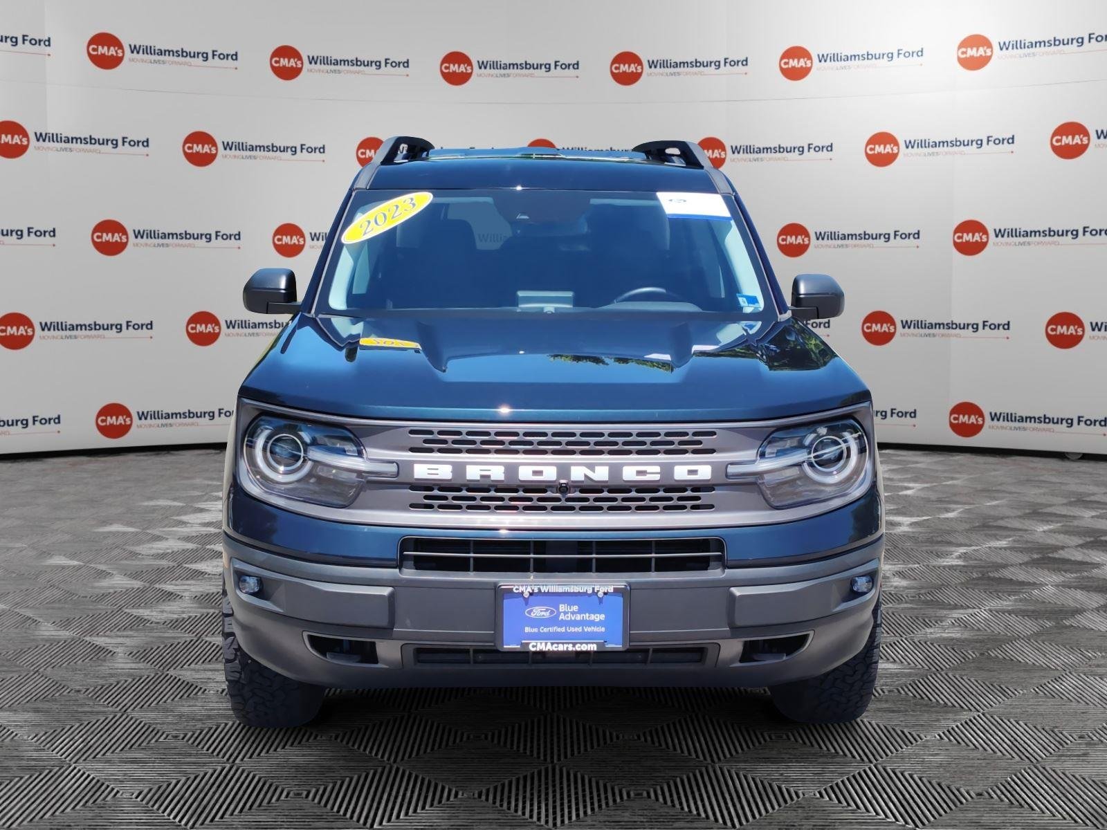 Used 2023 Alto Blue Metallic Tinted Clearcoat Ford Badlands image 8